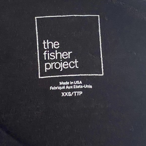Eileen Fisher (The Fisher Project) High Low Black Tunic - XXS - Picture 3 of 5